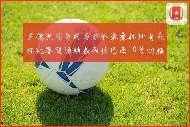 罗德里戈与内马尔齐聚桑托斯南美杯比赛现场助威两位巴西10号的精彩时刻